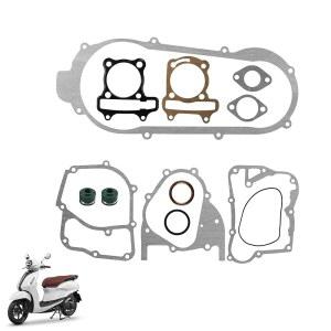 NEW OLYM 57 4MM 25인치 GY6 모페드 125CC 비벤딩 짧은 스쿠터 중국 150CC 엔진 카트 157QMJ 152QMI 엔진용 4스트로크 개스킷 세트 완전 케이스 ATV