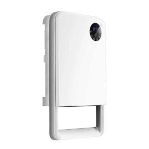 난방 가정용 욕실용 화장실 저소음 열풍기 단일 램프 그래핀 매립형 히터 은색 따뜻한