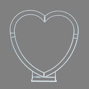 아치 하트 모양 웨딩 1 형태 조화 2m 가든 부품 꽃꽂이 로즈 연철 프로포즈 반짝이는