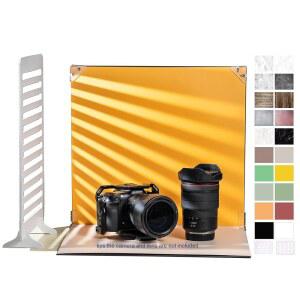 10개 20패턴 소형 제품 미디엄 39 16 7인치 촬영 업그레이드 사이즈 15 섀도우 소품 보드 키트 포함 배경 41 5인치 사진 9CM 음식