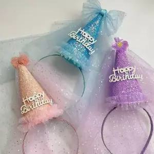 파티 머리띠 생일 코스튬 악세사리 생일 왕관 머리띠 소품 여성 용품 모자