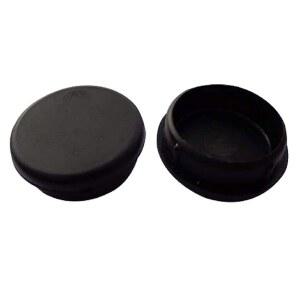 NICKHOUSE 2CM 4인치 디럭스 16개 의자 금속 테이블 인서트 글라이드 다리 단철 가구 블랙 파티오