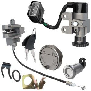 REDCAP 완벽한 점화 스위치 스포츠 존웨이 VITACCI LIFAN GY6 50CC 호환 스쿠터 KYMCO 탱크 150CC 모페드 49CC ZNEN과 세트 JCL 평화 로케타 5와이어 125CC TAOTAO NST 중국 ATM50