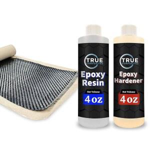 TRUE COMPOSITES 탄소 섬유 트윌 91 161 시트 226 수리 키트 에폭시 6G 6인치 원단 2CM 7온스 4CM 레진 36인치 15 8G 카보노 3K 수지 2X2 8온스