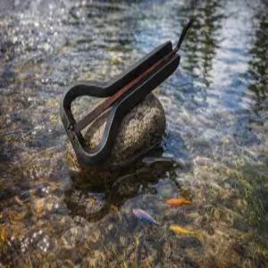 죠 하프 - 멜로디컬 스틸 블랙. 고음. 프로급 키 G2 65mm (2 5인치).