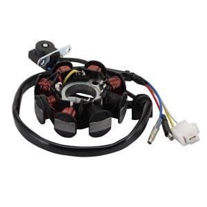 49CC 50CC 110CC 125CC 모페드 점화 스쿠터 152QMI 카트용 150CC 157QMJ 고정자 교체 와이어 코일 147QMD ATV 139QMB 마그네토