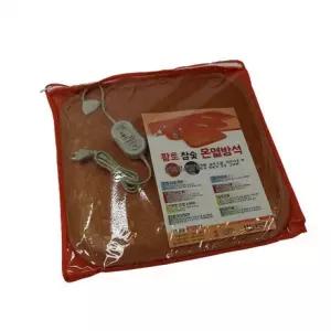 꾹상점3  온열 전기방석 황토 참숯 1인용