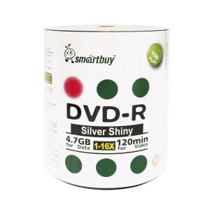 스마트 바이 1000 팩 DVD-r 4.7GB 16배 반짝이는 실버 블랭크 데이터 비디오 영화 녹화 가능 미디어 디스크, 디스크 1000pk