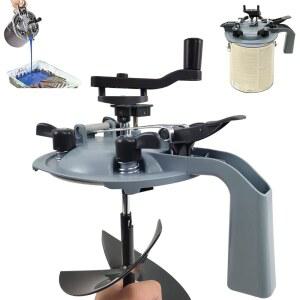 XINHNMUU 4L 믹싱 메이트 페인트 뚜껑 나은 캔 붓기용 스파우트, 범용 밀봉 푸어링 효과가 있는 키트, 및 젓기, 더 셰이커, 보관