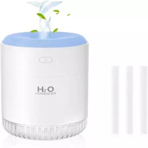 O 휴대용 미니 침실 사무실 여행 책상용 500ML USB 개인용 쿨 미스트 2가지 모드와 자동 차단 기능이 있는