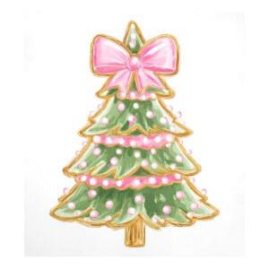 BLUEANGLE 크리스마스 트리 핑크 캐비닛 세척기 길이 58 커버 식기 자석 4CM 리본 23 스티커 데칼 66CM 가전 26인치 전면 장식