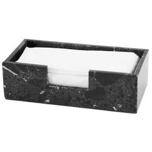 RADICALN 대리석 티슈 박스 액세서리용 핸드메이드 카운터 5인치 블랙 직사각형 7CM 욕실 홀더 커버 책상 장식 10 오거나이저 25 12 사무실 냅킨