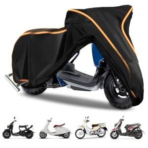 베스파 스쿠터 혼다 슈퍼 있는 보호 커버 420D RUCKUS 야외 큐브 방풍 야마하 호환 적합 사이드 주마 자전거 박스가 오토바이 오토바이에 방수 튼튼한 125용