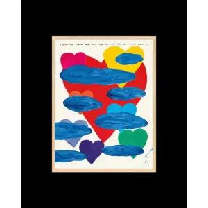 프린트베이커리 데이비드 슈리글리 I Wish The Clouds Were Not There (액자포함)