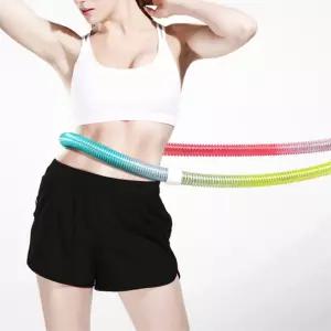 직장인 홈트 실내 운동 지압 훌라후프 꽈배기 스프링 마사지 용수철 1150g