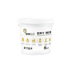 GIRTECH 내화물 시멘트 드라이 믹스 고온 3KG 3110 가마 화재 5파운드 모르타르 단조용 벽난로 화덕 내열성 수리 용광로 안감 벽돌 석조