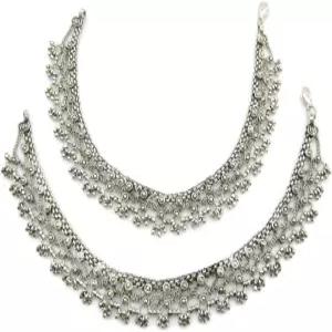 보호 발찌 맨발 샌들 - 발목 팔찌 주얼리 페어 수제 파인 솔더링 레트로 빈티지 에스닉 집시 히피 부족