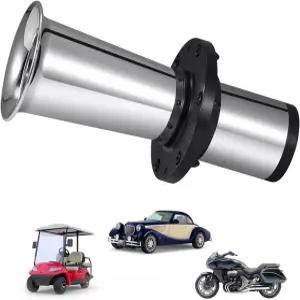 OOGA 에어 혼 앤티크 아후가 빈티지 클래식 올드 스타일 학교 12V 110DB 자동차 시끄러운 카 반하오 크롬과