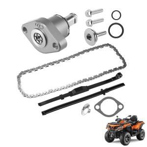 JOYYANGFANG 45 LINK 90핀 ATV GY6 4스트로크 스쿠터 카트 157QMJ 체인 어셈블리 텐셔너 150CC 타이밍 가이드 152QMI 엔진용 125CC 중국 모페드