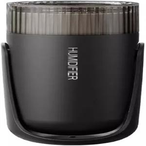 LED 별이 빛나는 스카이 프로젝터가 장착된 키스윌 미니 안개 모드 2개 무음 작동 USB 전원 공급(블랙)