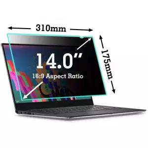 호환  14인치 노트북 개인 정보 보호 화면 보호기 블루 라이트 필터 Lenovo Hp Dell Acer Asus Thinkpad En