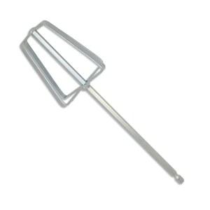 OX TOOLS 건식 벽체 연결에 완벽하게 세척 컴파운드 믹서 믹서로 구조의 팬에 마감 쉽게 6CM 플랫 머드 적합 4인치 프로파일 맞음 페인트 강철 빠른 조인트 믹싱 시멘트 또는