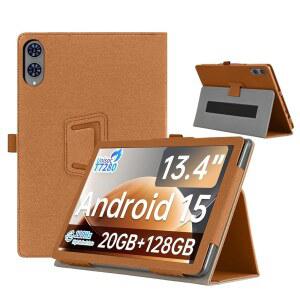 FOR TECLAST T65 ODEA BROWN COMPATIBLE FOLD COVER HAND SHOCKPROOF INCH STAND ANDROID TABLET 13 STRAP LEATHER TWO A13 PU WITH