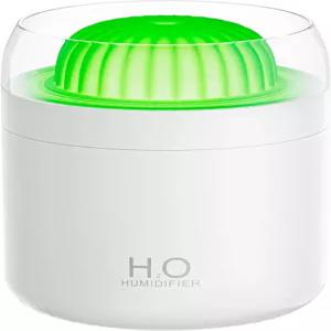 구다아프믹스 선인장 미니 - 500ml USB 전원 휴대용 소형 데스크톱 공기 2가지 쿨 미스트 모드 7가지