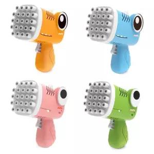 버블 다이노 23홀 자동 버블건 비눗방울 (색상랜덤)