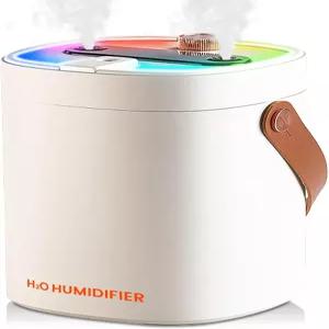 침실용 HEEYCEM 2L 휴대용 쿨 미스트 울트라 콰이어트 20dB 가정 사무실 공장용 탑 필 공기 조절 가능한