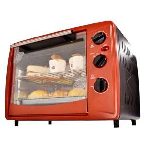 토스터 컨벡션 오븐 조리대 전기 로티세리 피자 단일 도어 풀 베이크 / 로스트 열 30L 초대형 1500W 스테인리스 스틸