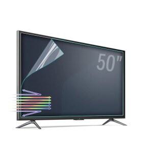 TV용 TYRHMY 눈부심 방지 필름 50인치, 안티 블루 라이트 TV 화면 보호 필름, 눈의 피로를 하고 감소, 50인치