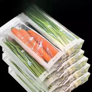 보관팩 긴채소 투명 야채 실속형 스파게티면 위생 다회용