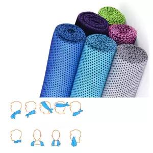 야외활동 냉장타올 아이스 쿨타올 스포츠타올 쿨링 냉수건 땀수건 헬스타올