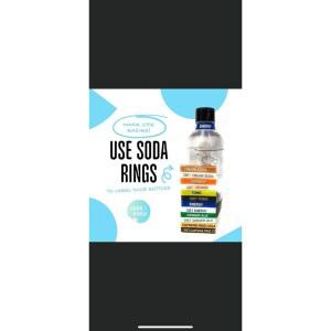 소다 링 - 소다스트림 병 라벨