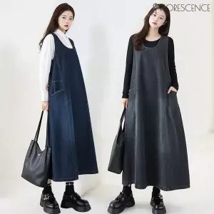 [NS홈쇼핑][플로레센스]루쏘벌룬데님원피스(색상선택)[35764235]