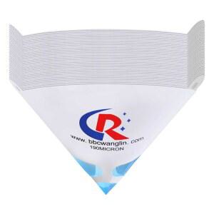 페인트 여과기 50팩, 필터 스트레이너 페이퍼 190미크론 레진 메쉬, 콘 자동차 건용 파인 플로우 울트라 - 블루