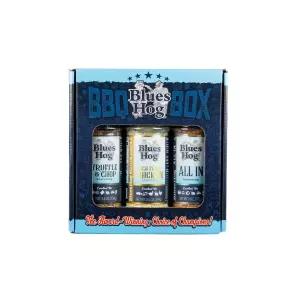 블루스 호그 양념 바비큐 박스 ？ 올인 하이 플라이인 치킨 트러플 찹 버라이어티 팩 고메 드라이 문지르기