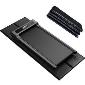 트레드밀 워킹 패드 매트, 카펫/하드우드 바닥용 63인치 x25.6인치, 75인치 x30인치, 1/4인치 두꺼운 운동용 자전거 매트, 트레드밀 아래용 매트/카펫 위 노 젓기용 매트, 접이식 운동 기구 매트, 소음 충격 흡수