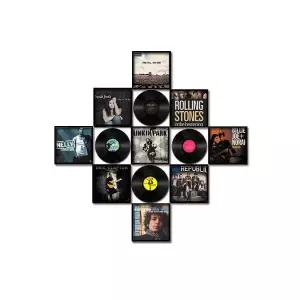 벽장식 소품 벽걸이 레코드 거실 레코드판 장식 레스토랑