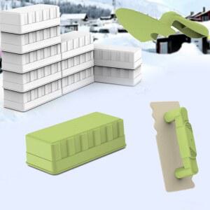 해변 모래놀이 성짓기 모래 벽돌 도구 야외 겨울 눈놀이 게임