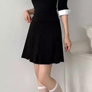 지스캇 여성용 하이웨스트 플리츠 A라인 미니 테니스 스커트