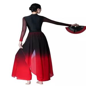 공연복 무대복 공연 의상 여자 댄스 옷 단체 그라데이션