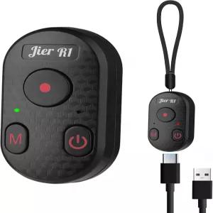 용 블루투스 카메라 리모컨 타입-C 충전이 가능한 GoPro 셔터 - 65피트 범위 인스턴트 페어링 12-17 Pro