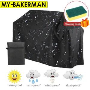 바베큐 웨버 Q3200 커버 방수 야외 정원 보호 매트 가구