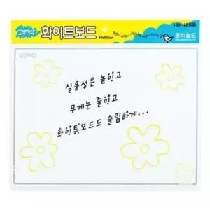 장기 포비월드 고무자석 화이트보드판 -48853 40x60