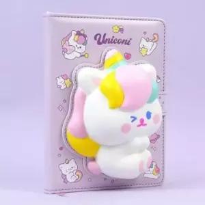 [문구/오피스] 유니코니 스퀴시 노트 초등학교다이어리 유아공책