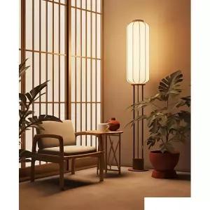 대나무 현관용 대나무커튼 테라스 프린팅 파티션 가리개