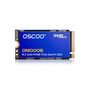 OSCOO 1TB M.2 2242 Gen4x4 NVMe PCIe SSD, 최대 5400MB/s 읽기, 3D NAND, 울트라북용 컴팩트 노트북, 인텔 NUC, 레노버 씽크패드, 델 래티튜드, 엘리트북, 미니 PC, 임베디드 시스템