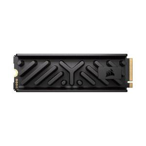 Corsair MP700 Elite 4TB PCIe 5.0 NVMe M.2 SSD, 히트싱크 u2013 포함 최대 9,400MB/s 읽기, 8,100MB/s 쓰기, PC 및 노트북 블랙용 Gen5 속도